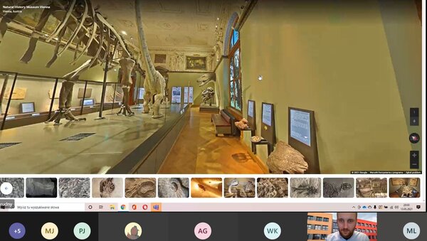 Na grafice zdjęcie z Muzeum Historii Naturalnej
